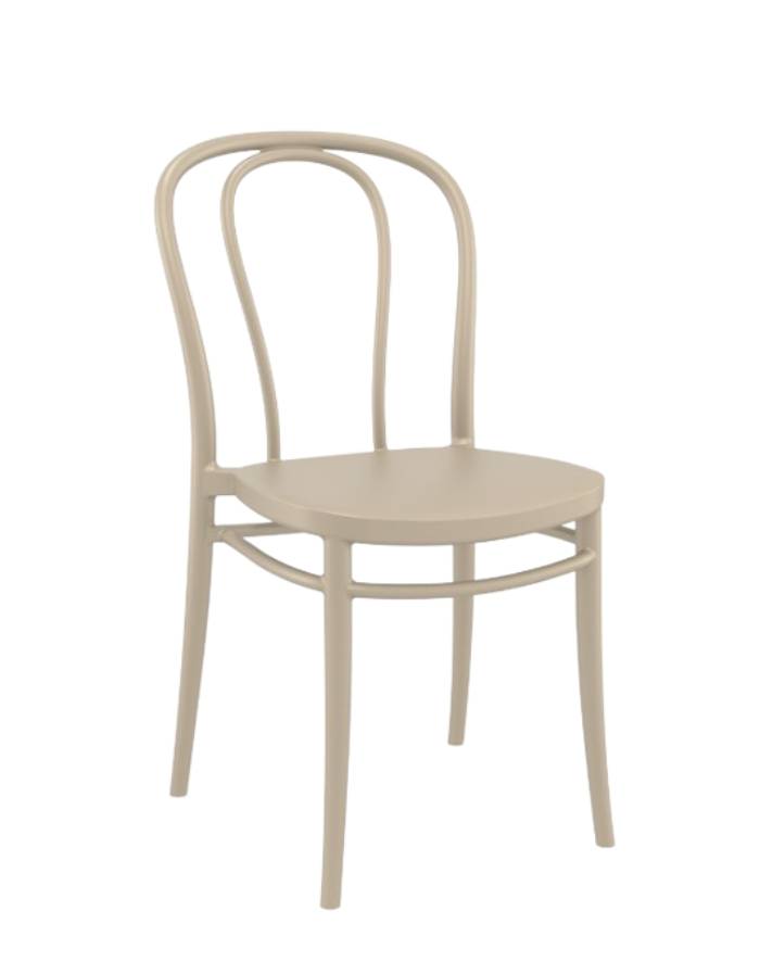 VICTOR CHAISE TAUPE