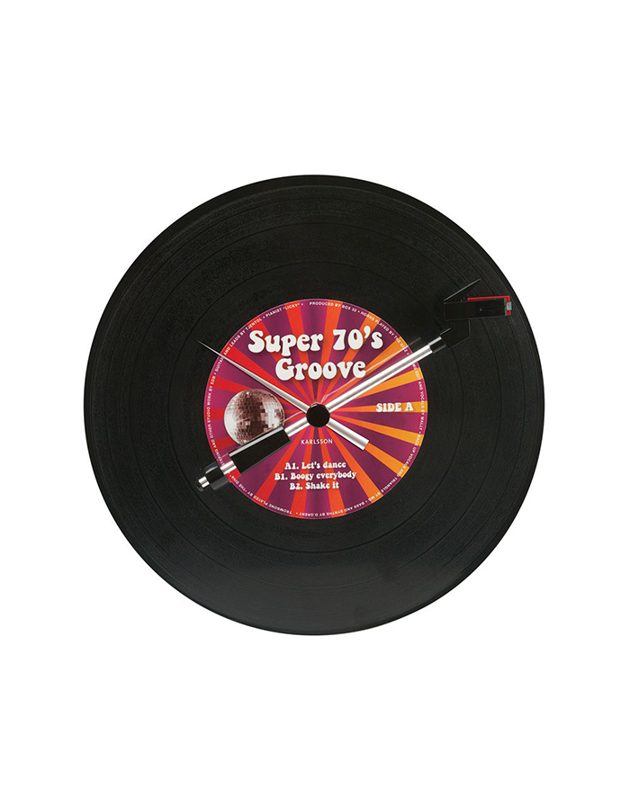 Horloge groovy 70