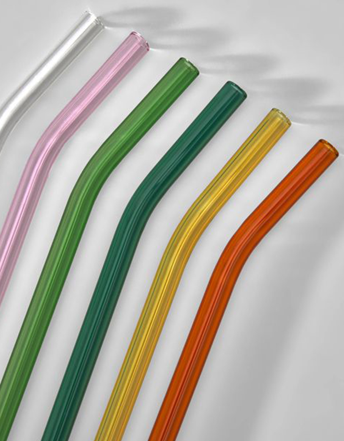 Set de 6 pailles gillia