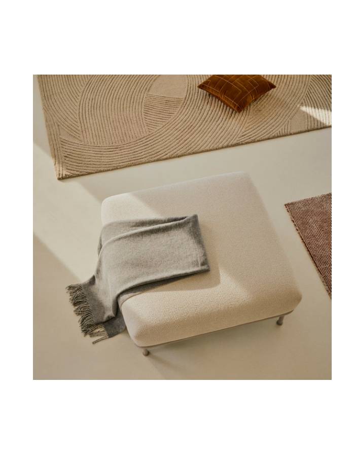 AURUM PUF 85x85 Nordic Sand