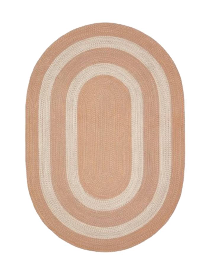 Tapis Leeith 100 % PET orange Ø 160 x 230 cm