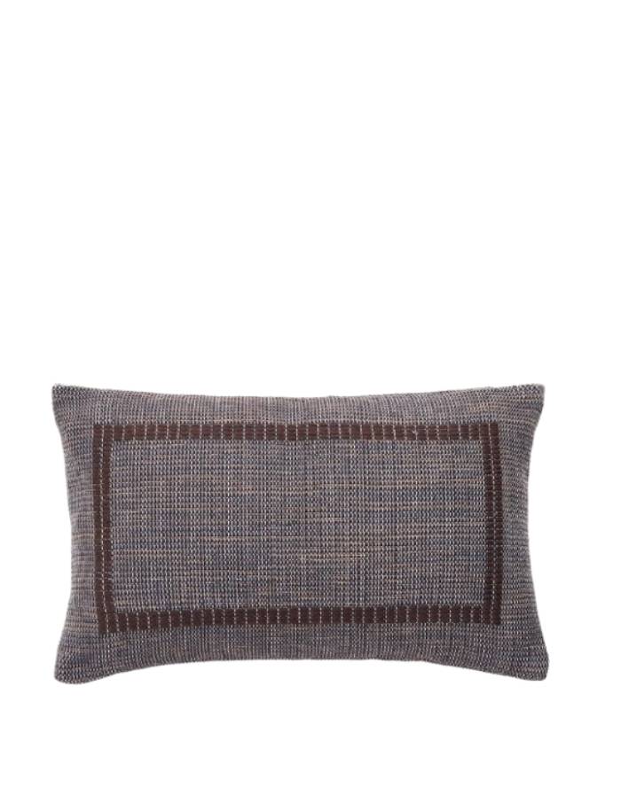 NARELLE Housse de coussin 100% PET bleue 30 x 50 cm