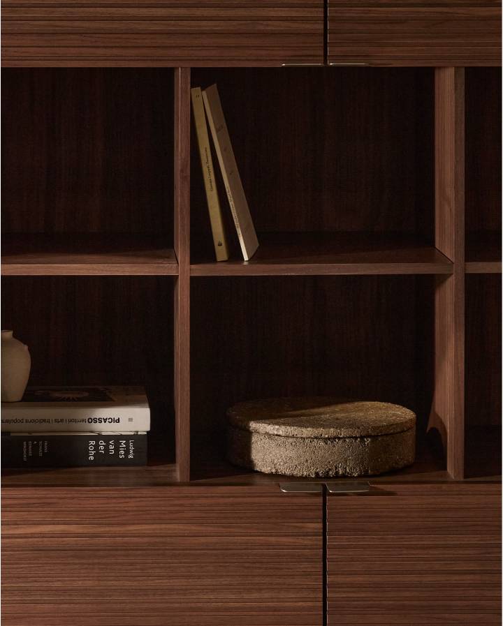 BOITE DECORATIVE MIRANI EN PIERRE 23 CM