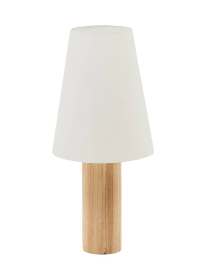 MARGA Lampadaire  en bois avec finition naturelle