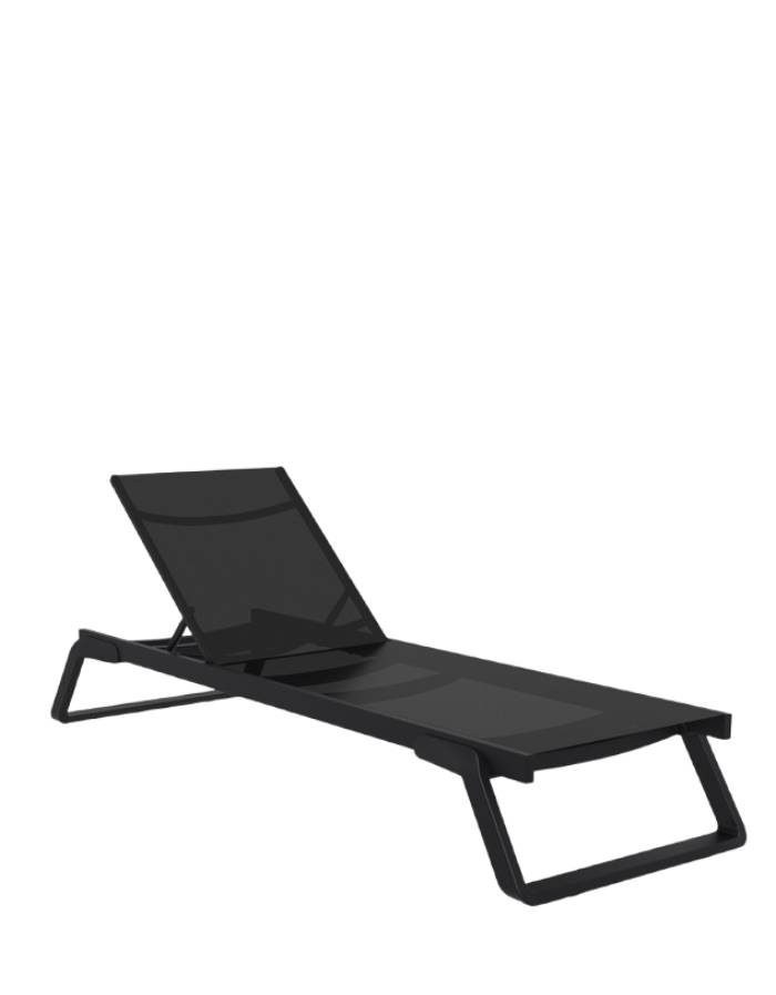 TROPIC BAIN DE SOLEIL - STRUCTURE NOIR TISSU NOIR