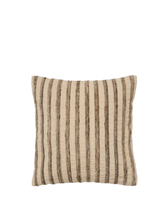 ENARA Housse de coussin  en soie et coton 45 x 45