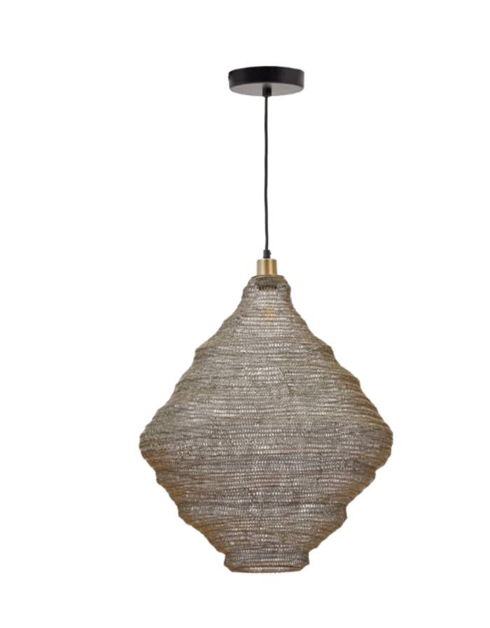 SARRACO Plafonnier en métal doré Ø 48,5 cm