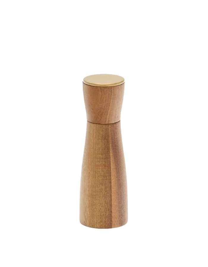 Moulin à poivre Teppa en bois d'acacia, 15,3 cm