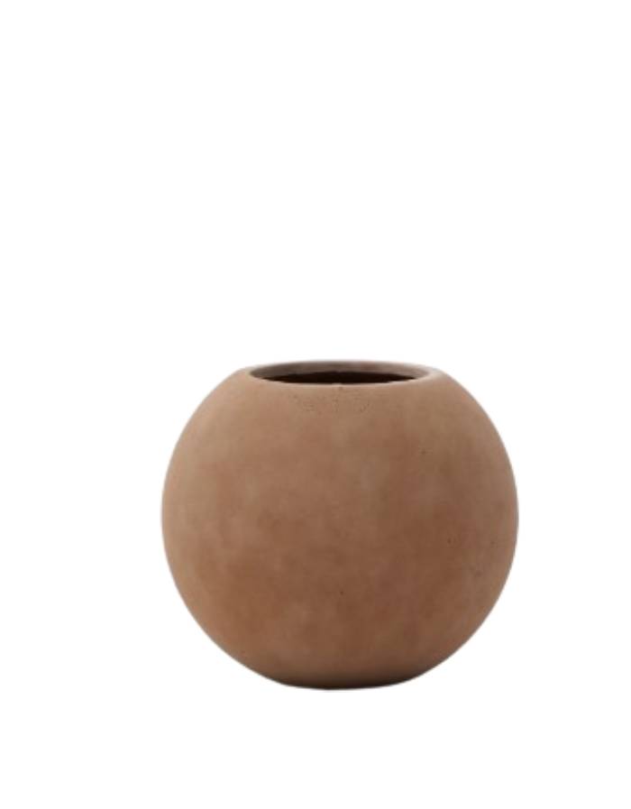 SOLNA Cache-pot effet terracota Ø 51 cm