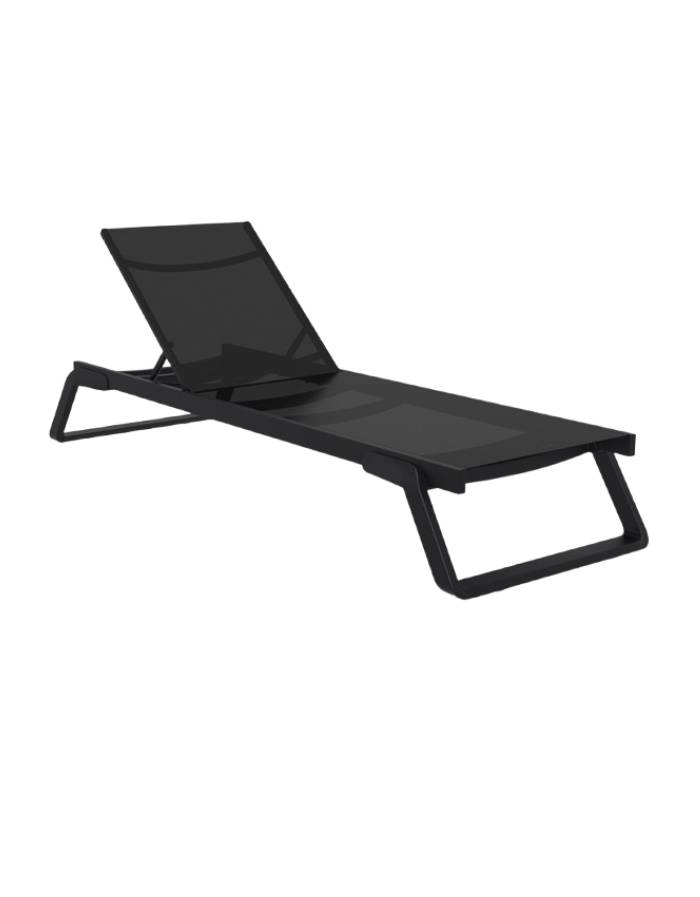 TROPIC BAIN DE SOLEIL - STRUCTURE NOIR TISSU NOIR