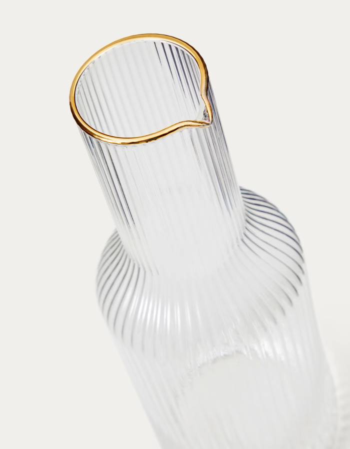 Carafe Ayan en verre transparent 115 cl