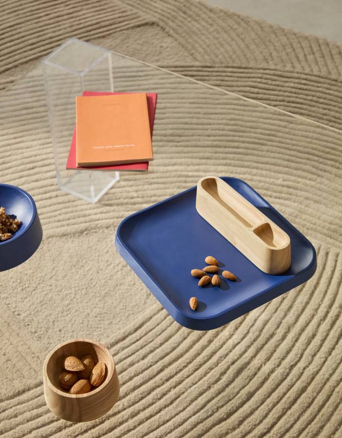 Ensemble Bletz de coupelles à apéritif en bois d’acacia