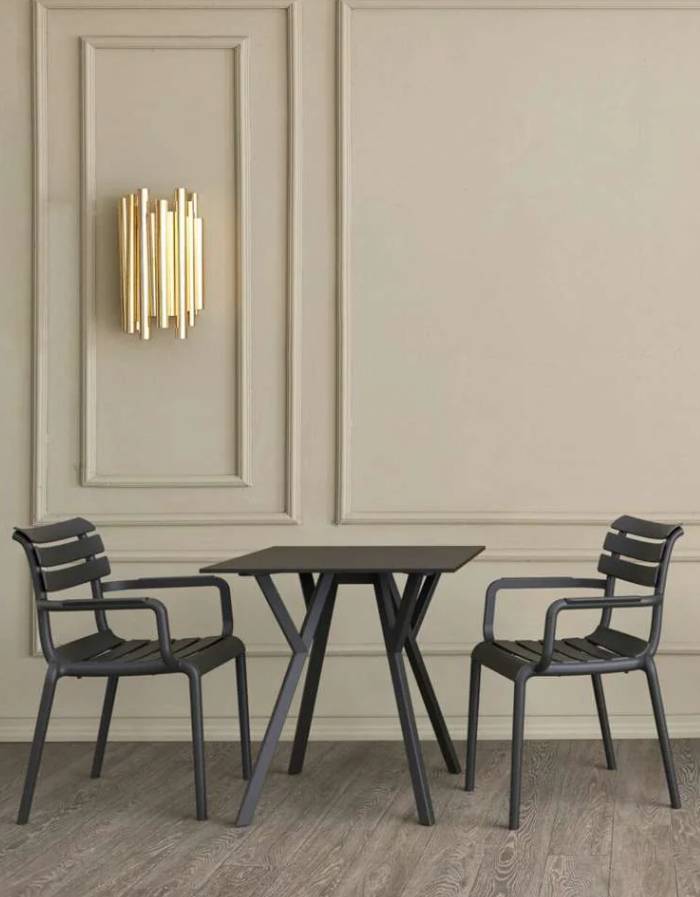 MAX TABLE 70X70 BLANC